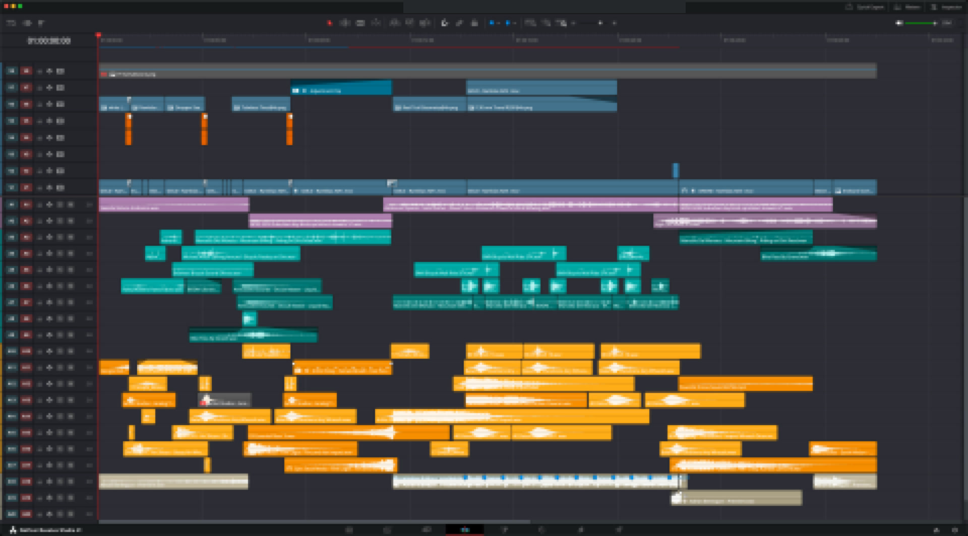 De-identified edit timeline for Ramblas ADV Paid 04